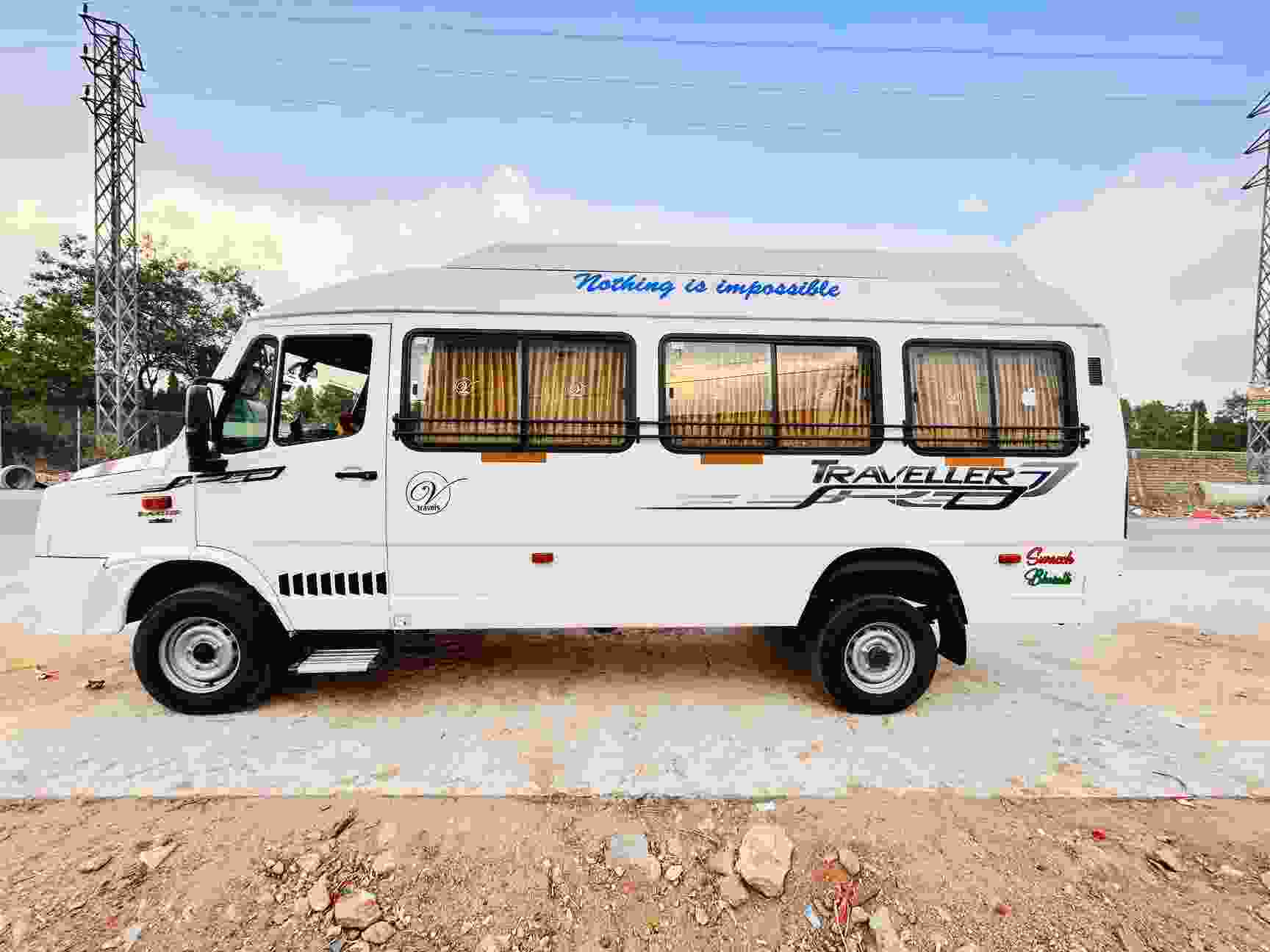 15 Seater Tempo Traveller